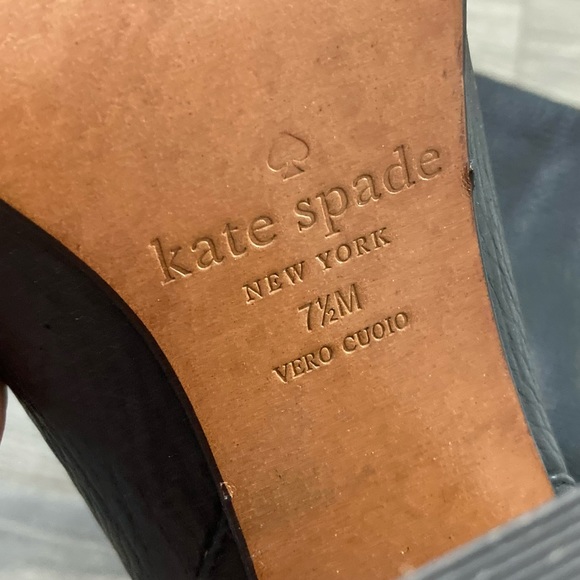 Kate Spade Mandie Pebbled Leather Boots - Picture 8 of 8